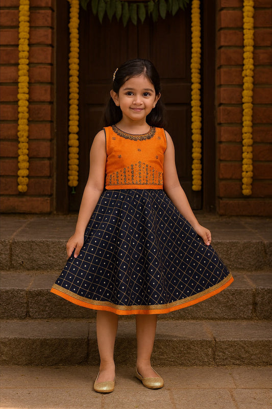 Kids Birthday Frock Dress (fe2923nb)