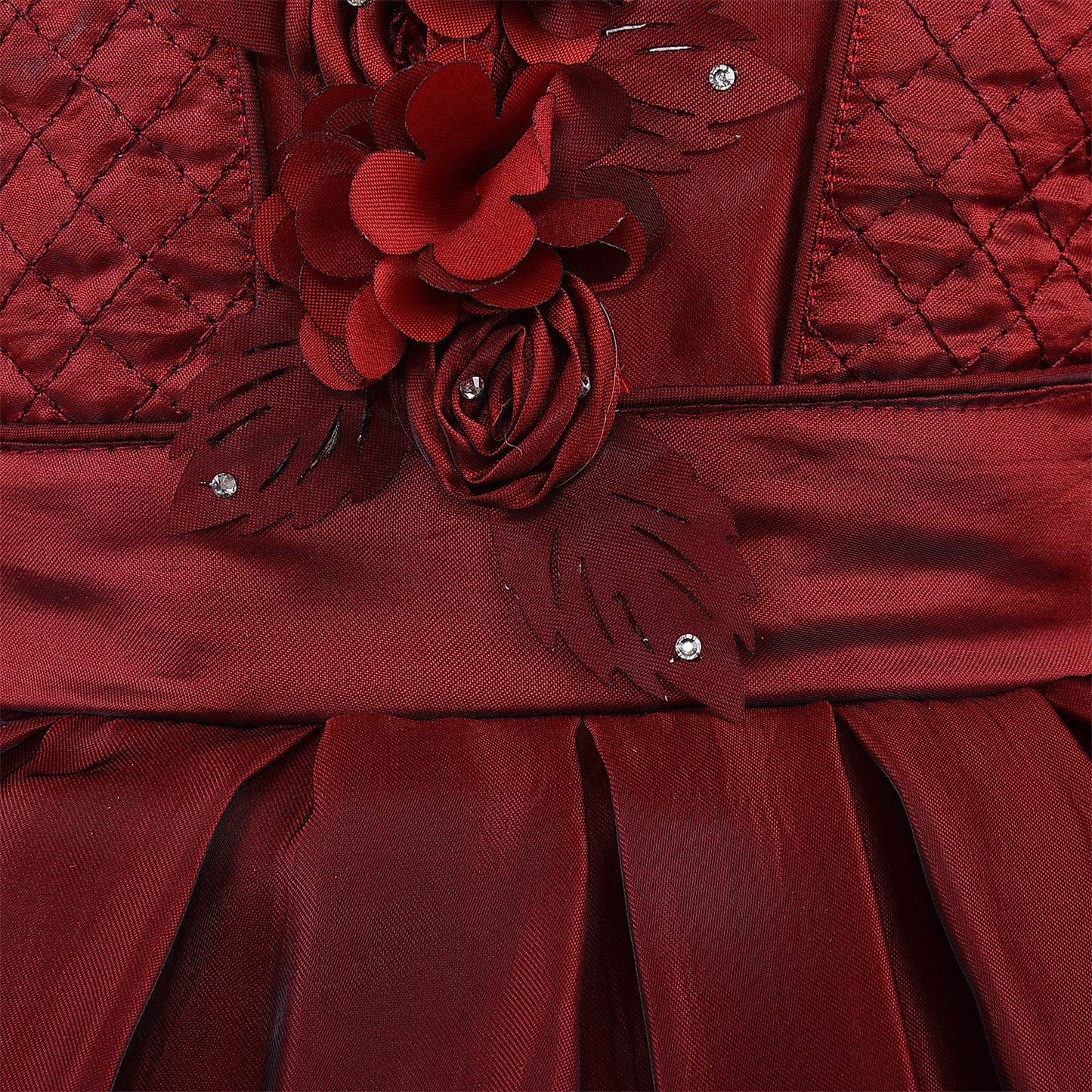 kids Partywear  Dress Frock (fe2924mrn)
