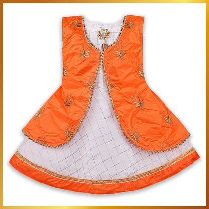 Kids Birthday Dress Frock (fe2926org)