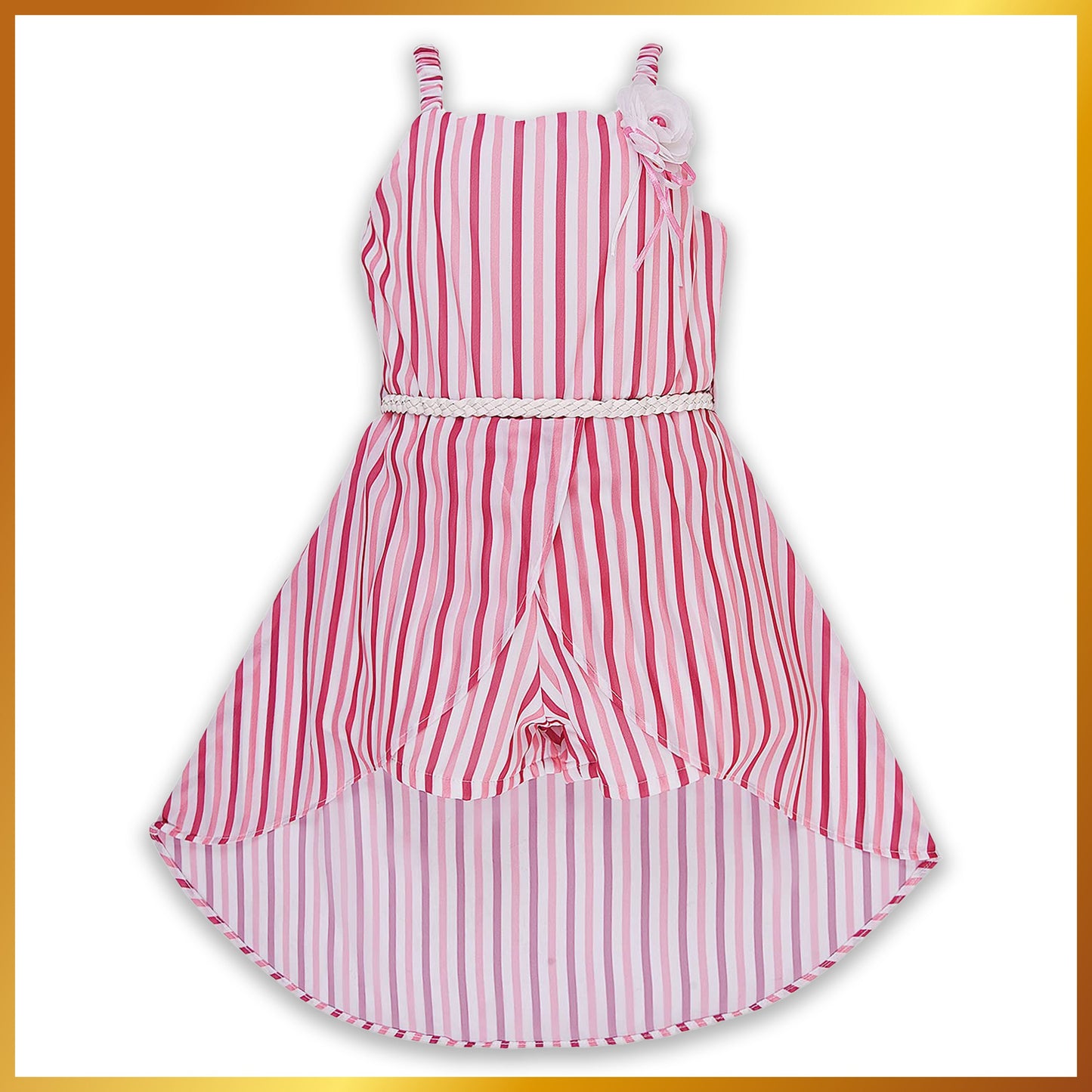 Kids Birthday Frock Dress (fe2930pnk)