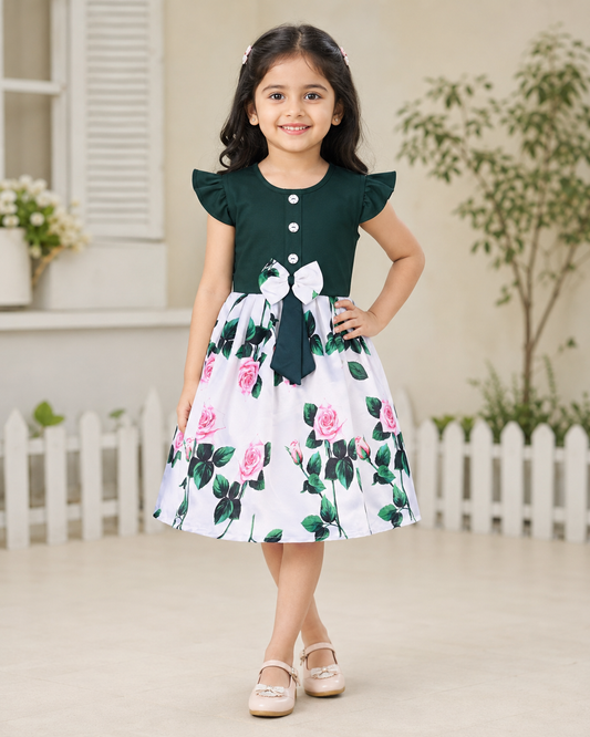 Girls Midi/Knee Length Casual Dress  fe3284w