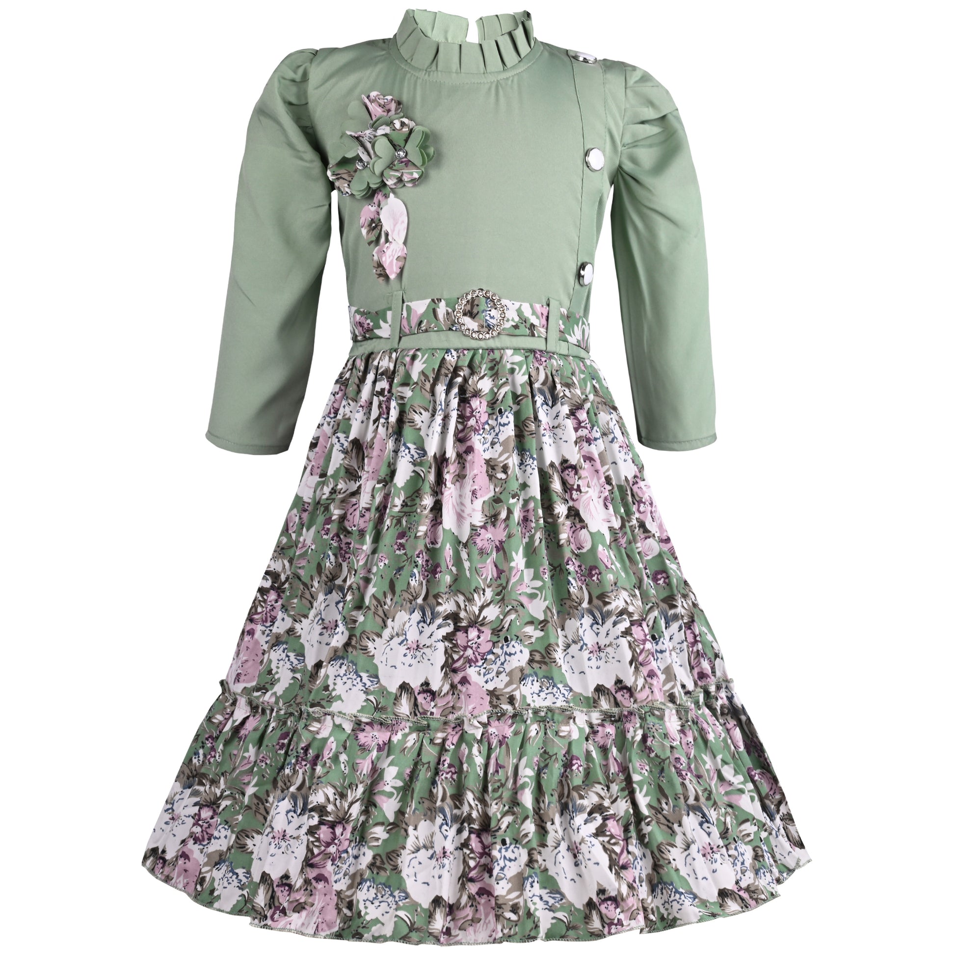 Baby Girls Casual Wear Frock Dress at Wholesale Price