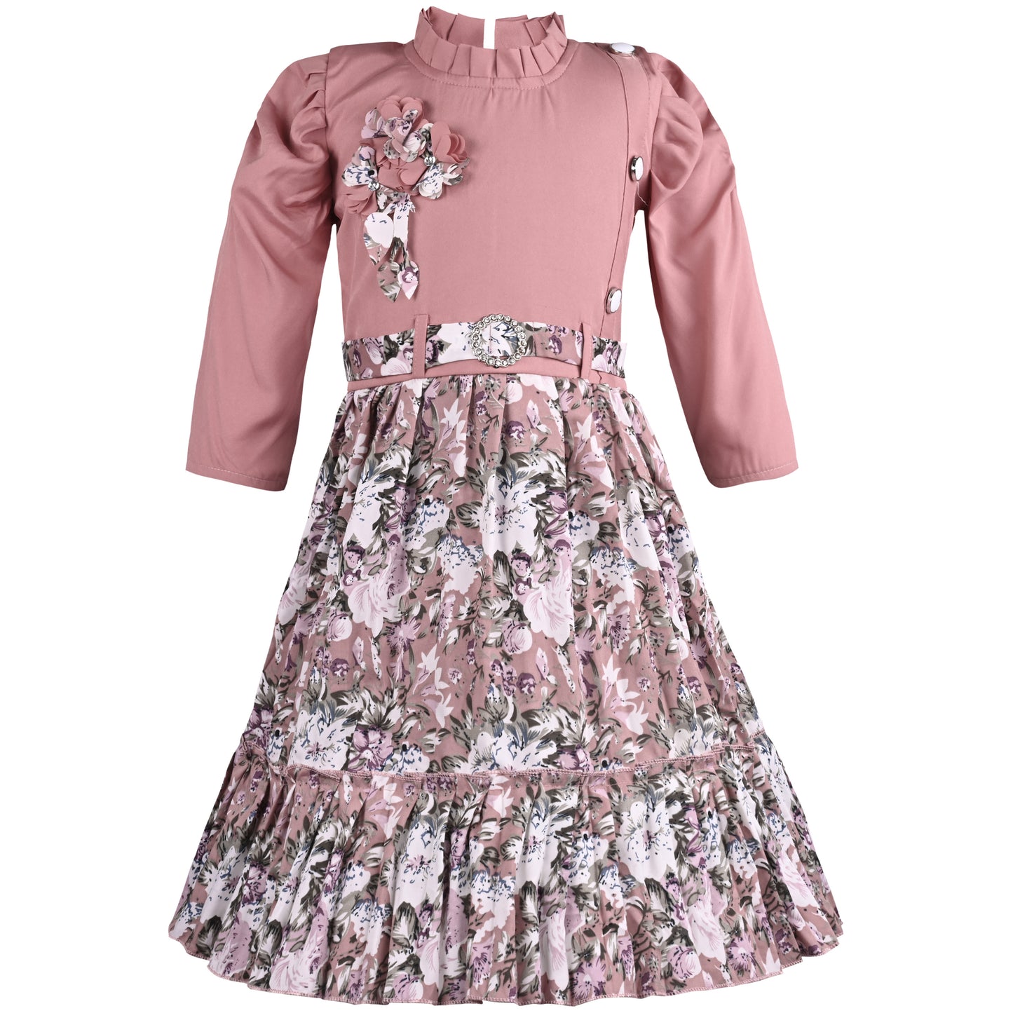 Baby Girls Casual Wear Frock Dress at Wholesale Price