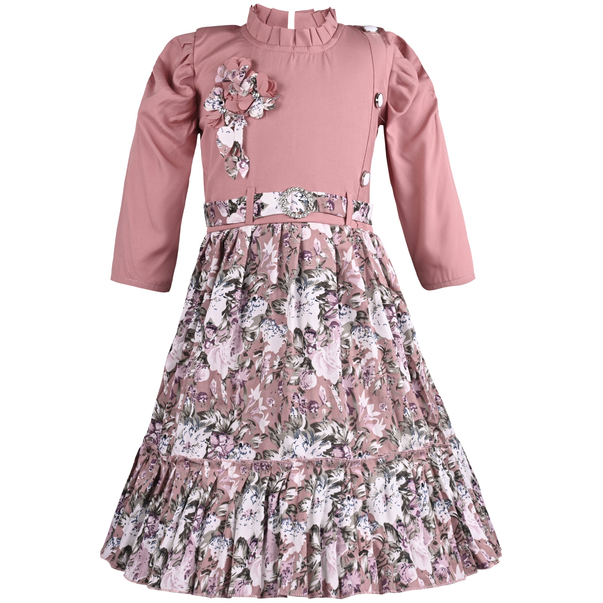 Baby Girls Casual Wear Frock Dress at Wholesale Price
