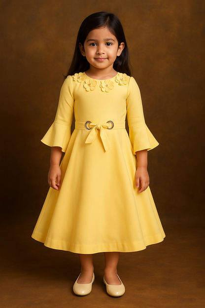 Baby Girls Casual Wear Frock Dress Wholesale | Bulk Daily Kids Wear