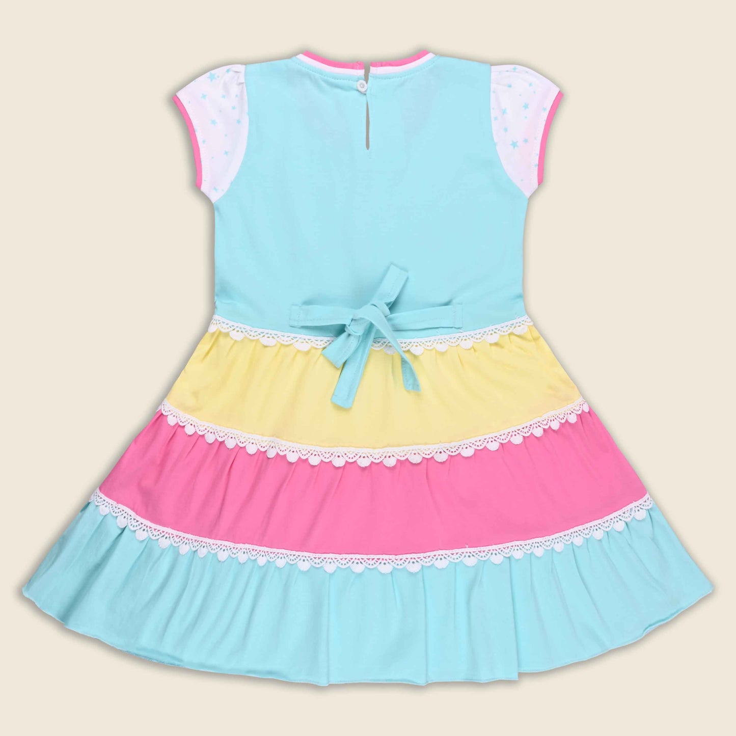 Baby Girls Casual Wear Frock Dress at Wholesale Price