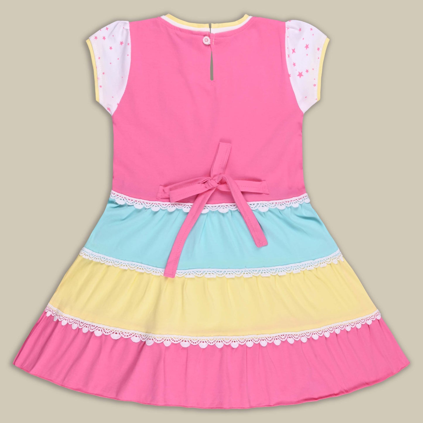 Baby Girls Casual Wear Frock Dress at Wholesale Price