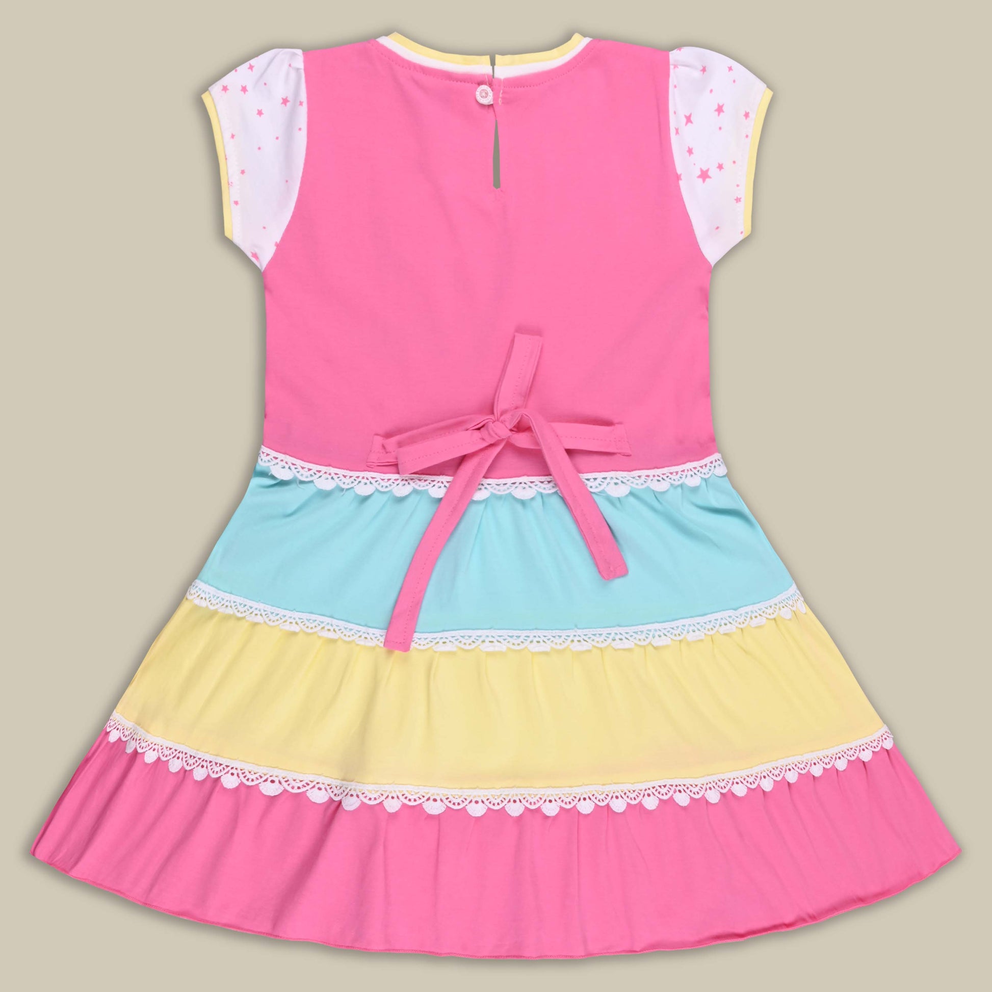 Baby Girls Casual Wear Frock Dress at Wholesale Price