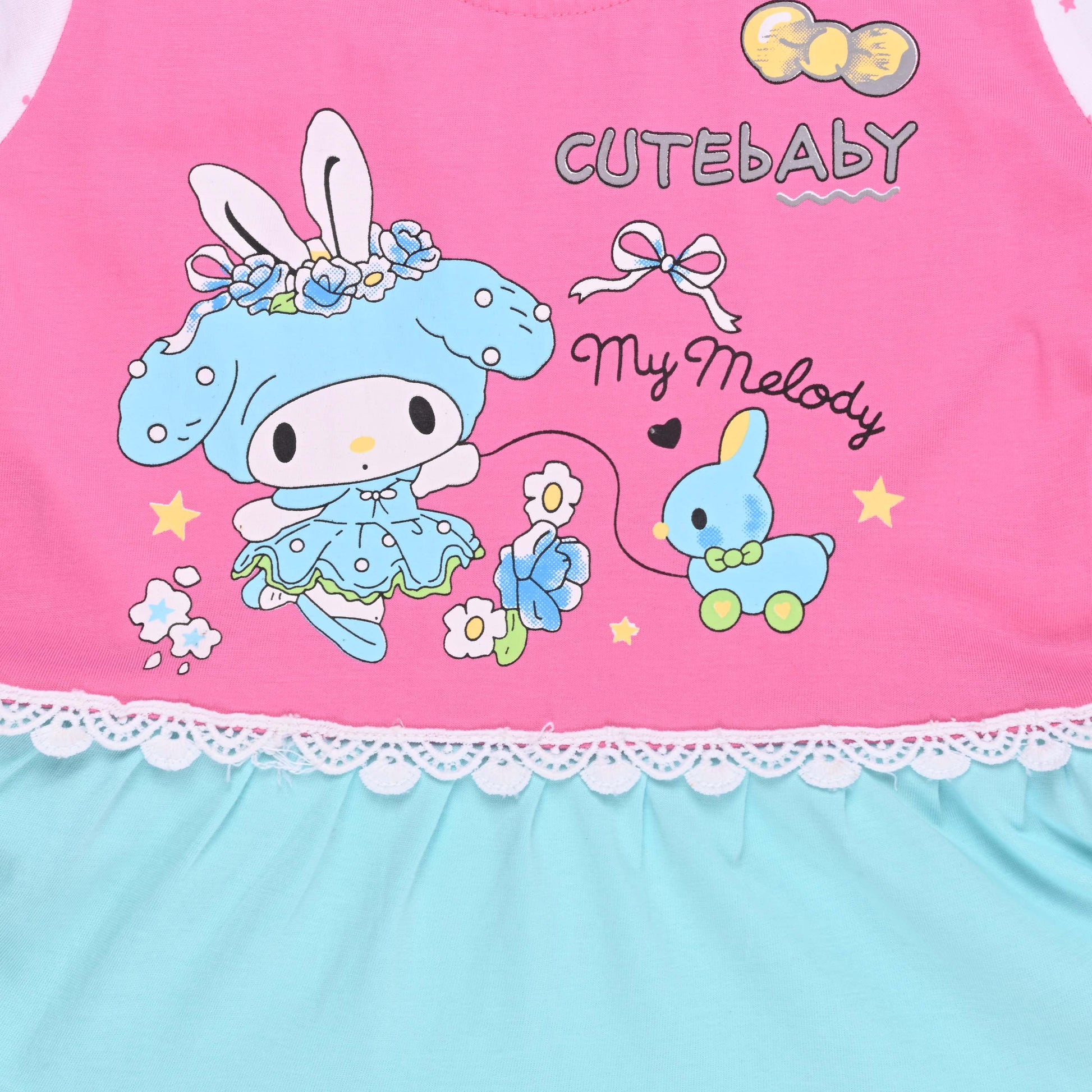 Baby Girls Casual Wear Frock Dress at Wholesale Price
