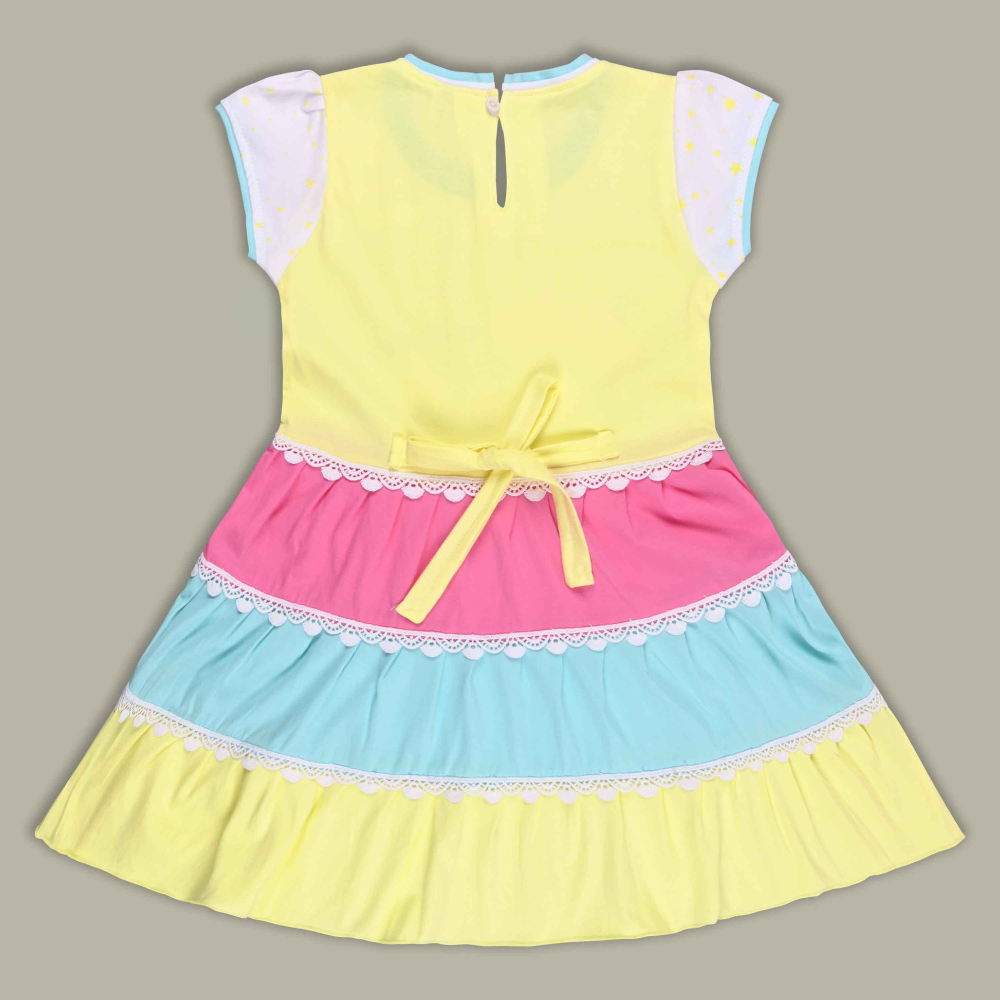 Baby Girls Casual Wear Frock Dress at Wholesale Price