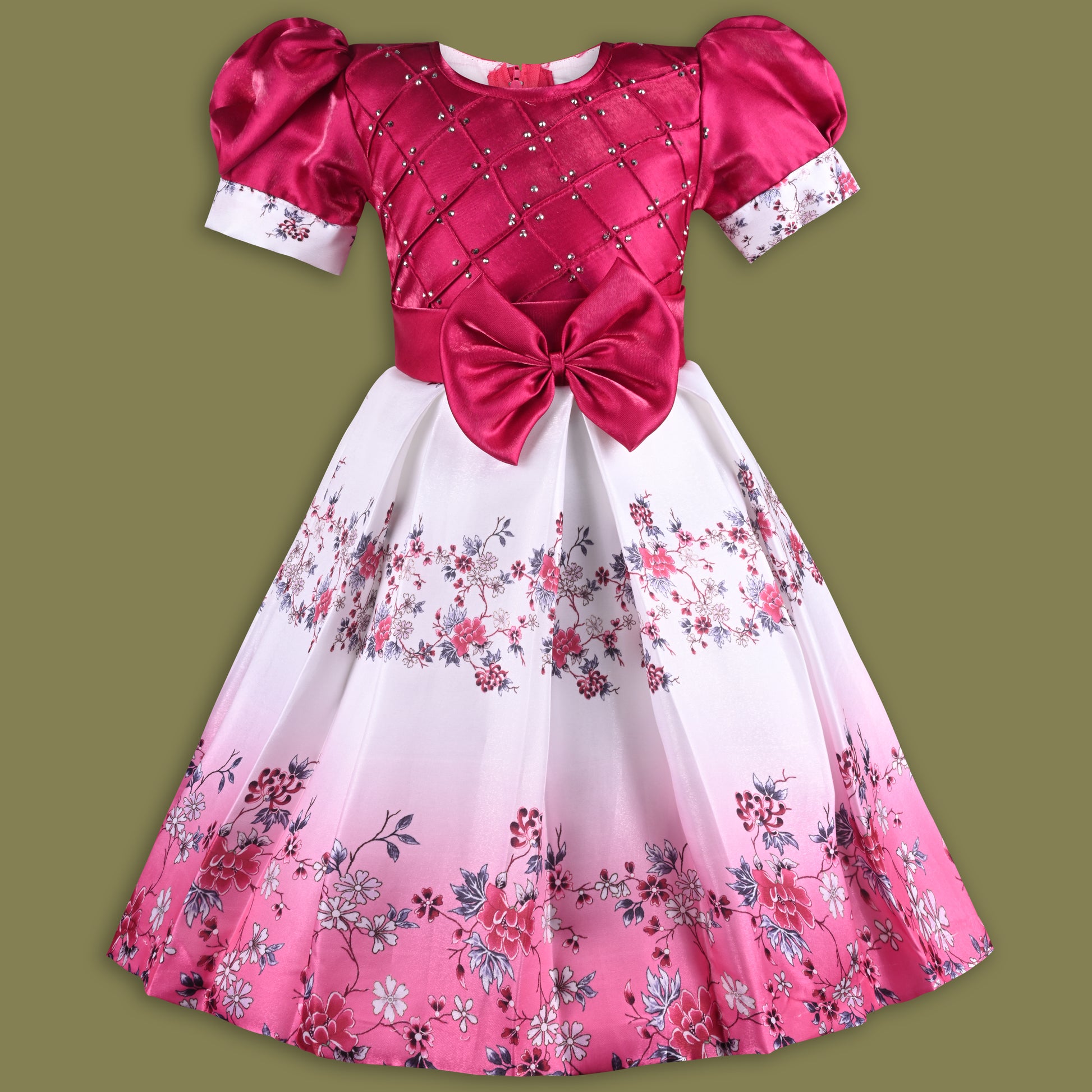 Baby Girls Party Frock Dress at Wholesale Price