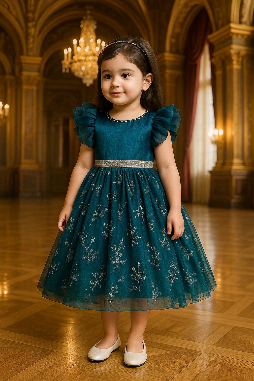 Baby Girls Party Frock Dress at Wholesale Price