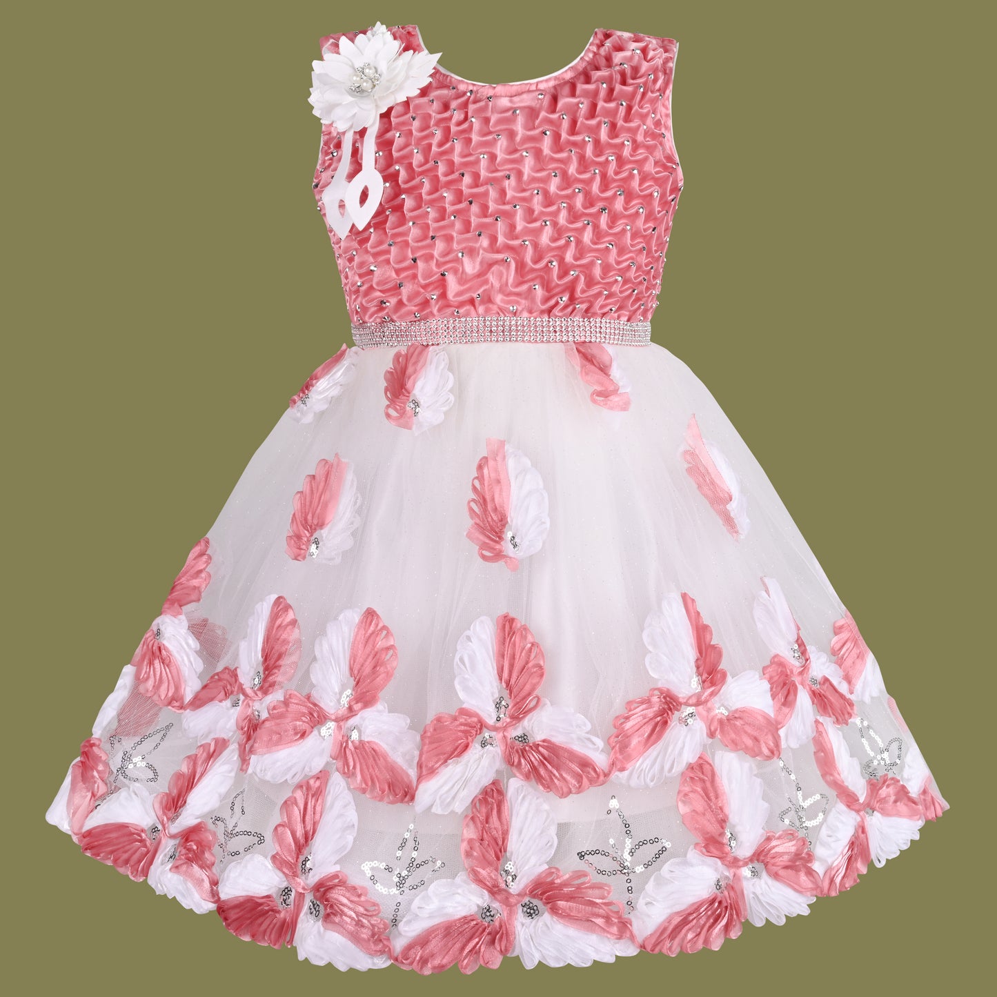 Baby Girls Party Frock Dress at Wholesale Price