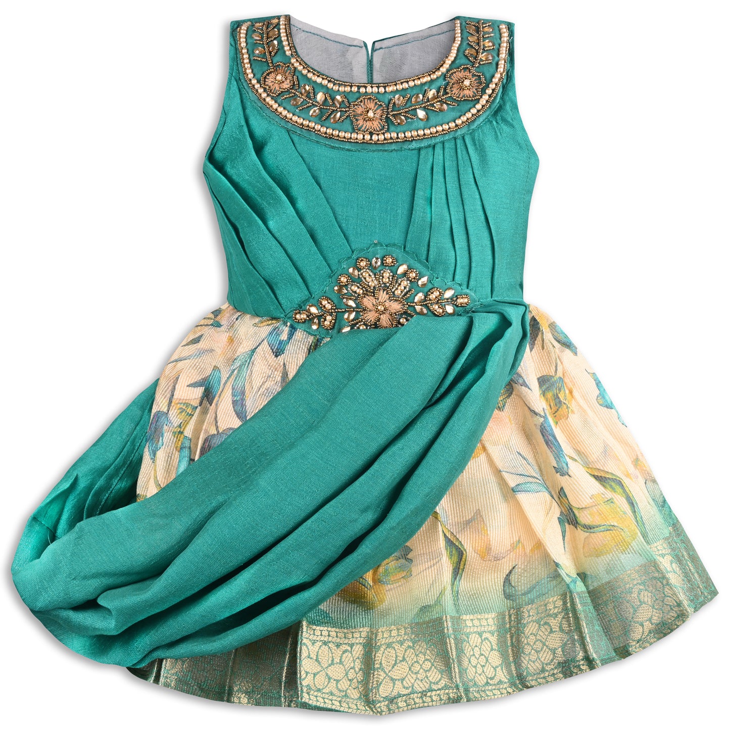 Baby Girls Ethnic Frock Dress Wholesale | Bulk Festive and Traditional Wear