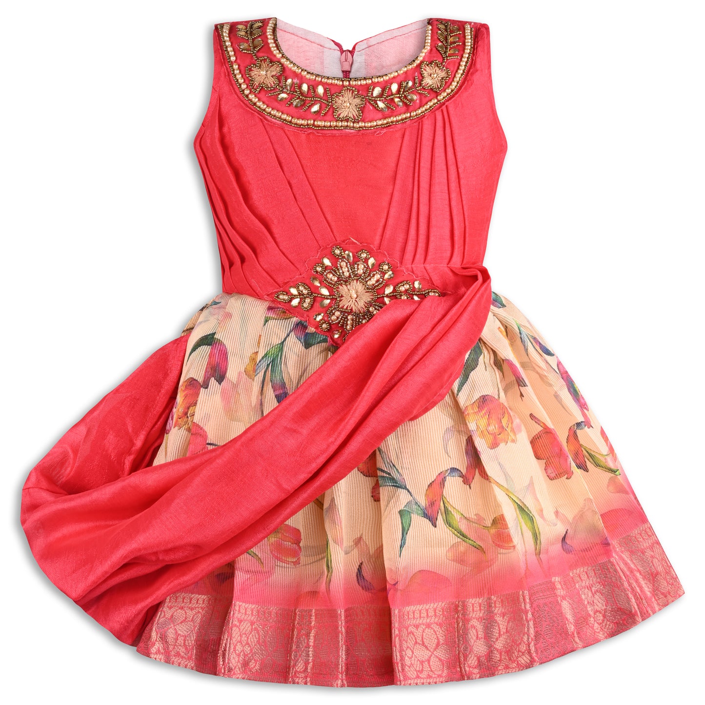 Baby Girls Ethnic Frock Dress Wholesale | Bulk Festive and Traditional Wear