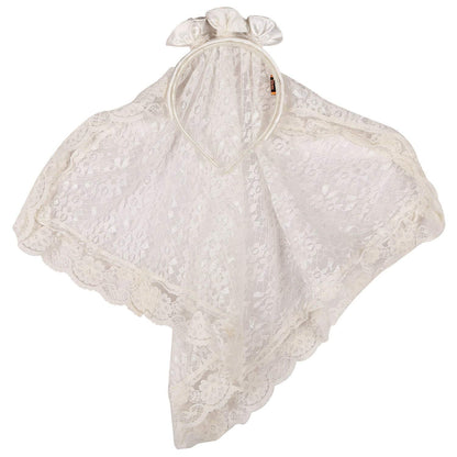 Baby Girls Party Wear Frock Birthday Dress For Girls fe104wht -  Party Wear - frocks Party Wear - baby dress