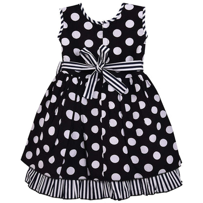 Baby Girl's A-Line Knee Length Dress(FRB125w)