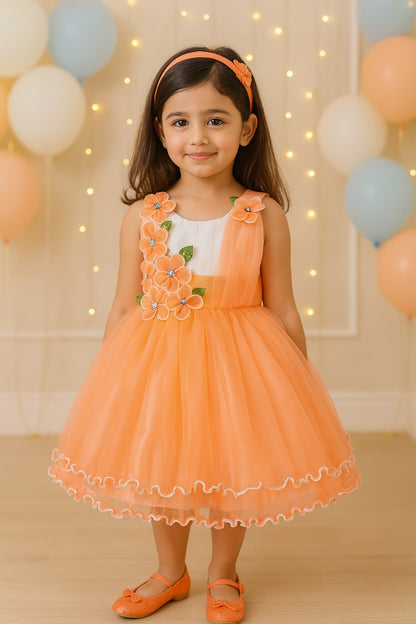 Baby Girls Party Frock Dress at Wholesale Price