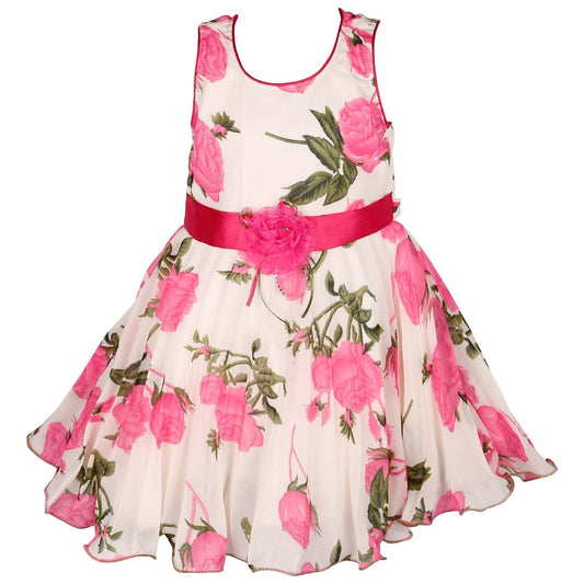 Baby Girls Partywear Frocks Dress For Girls (fr85PS)