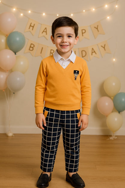 Wish Karo Cotton Clothing Set for Baby Boys hfs598y - Wish Karo - photo 1