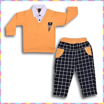 Wish Karo Cotton Clothing Set for Baby Boys hfs598y - Wish Karo - photo 3