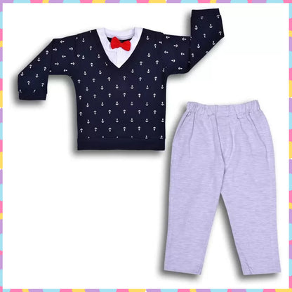 Wish Karo Cotton Clothing Set for Baby Boys hfs614nb - Wish Karo - photo 2