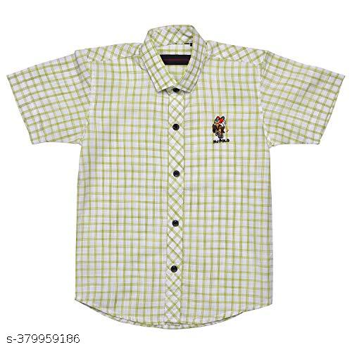 Boys Checkered Short Sleeve Shirt - st5012e - Wish Karo