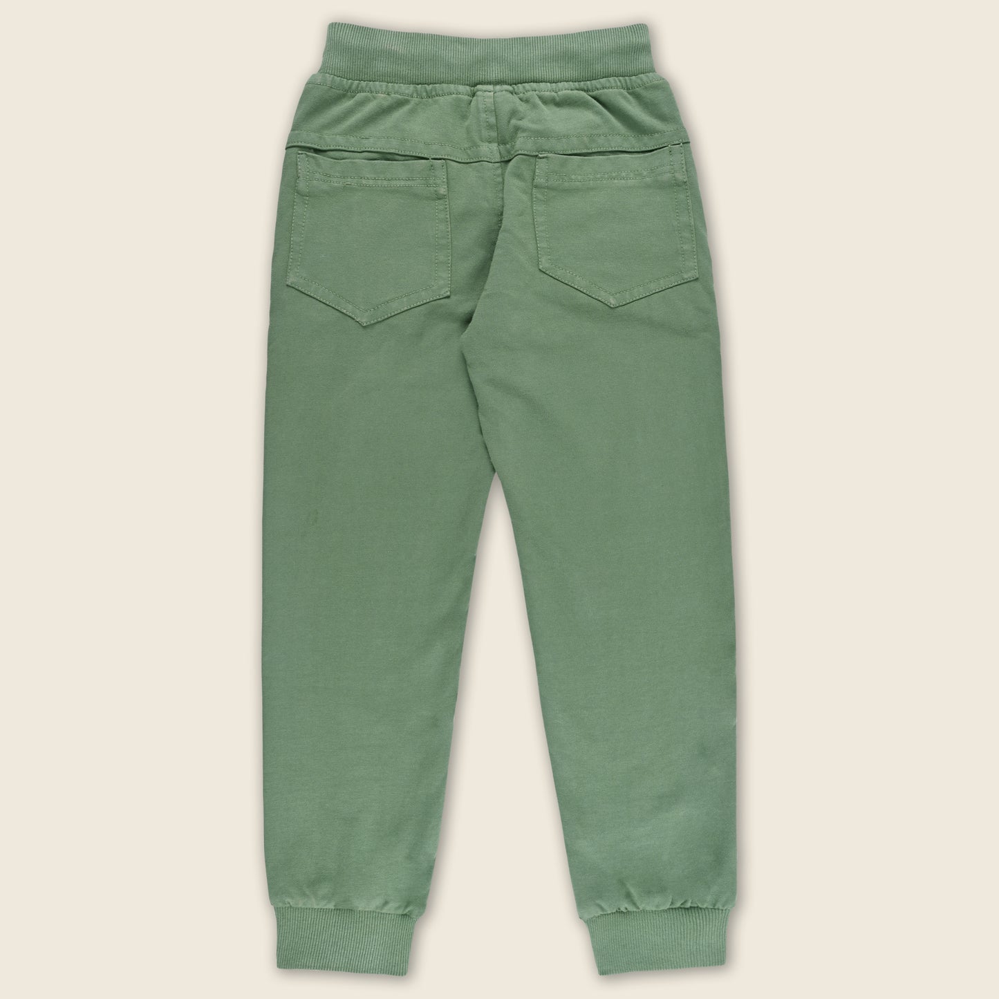 Boys Cotton Elastic Casual Trouser js122