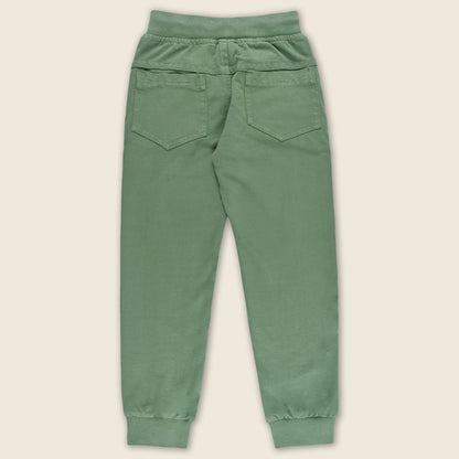 Boys Cotton Elastic Casual Trouser js122