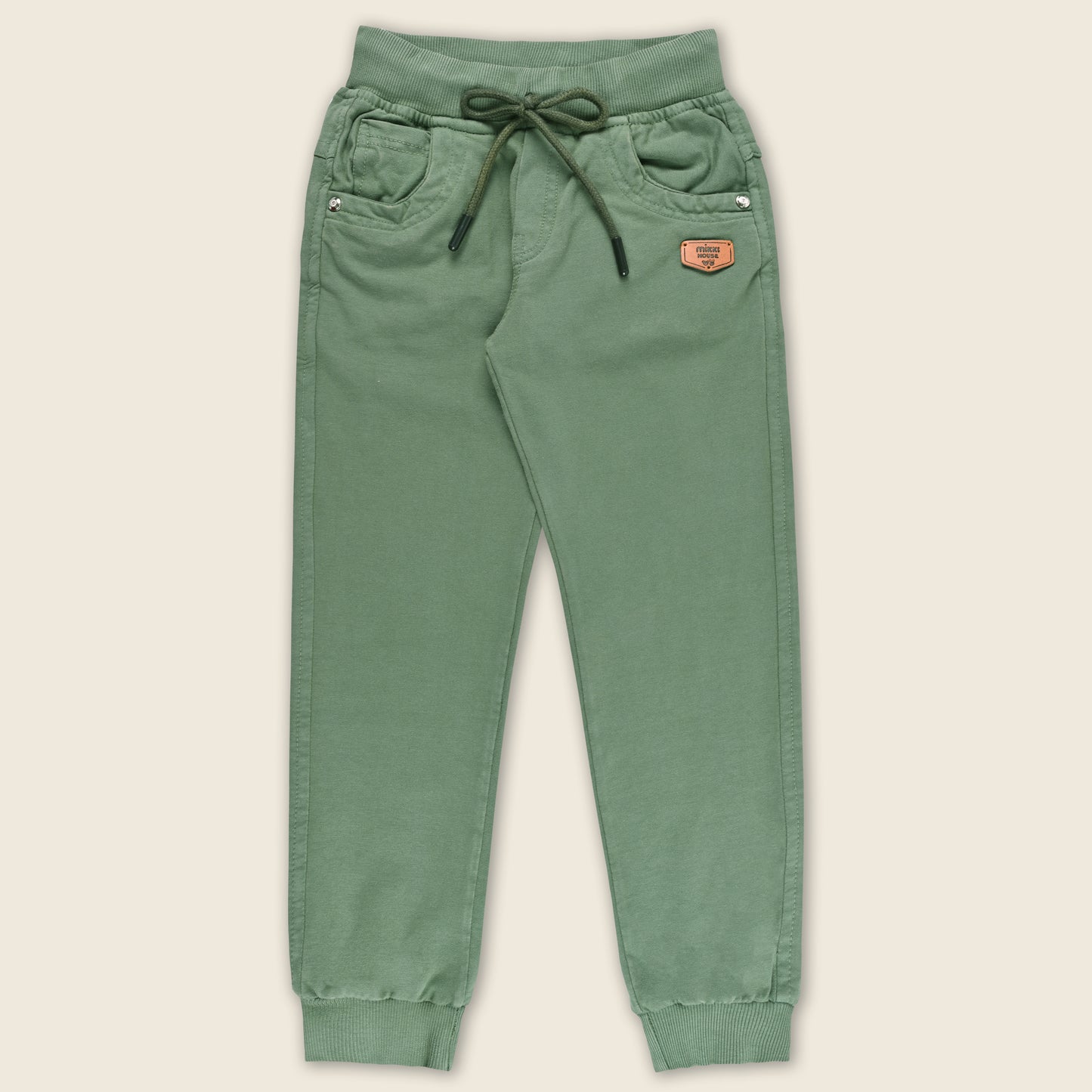 Boys Cotton Elastic Casual Trouser js122