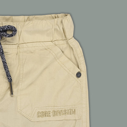 Boys Cotton Elastic Waist Casual Trouser
