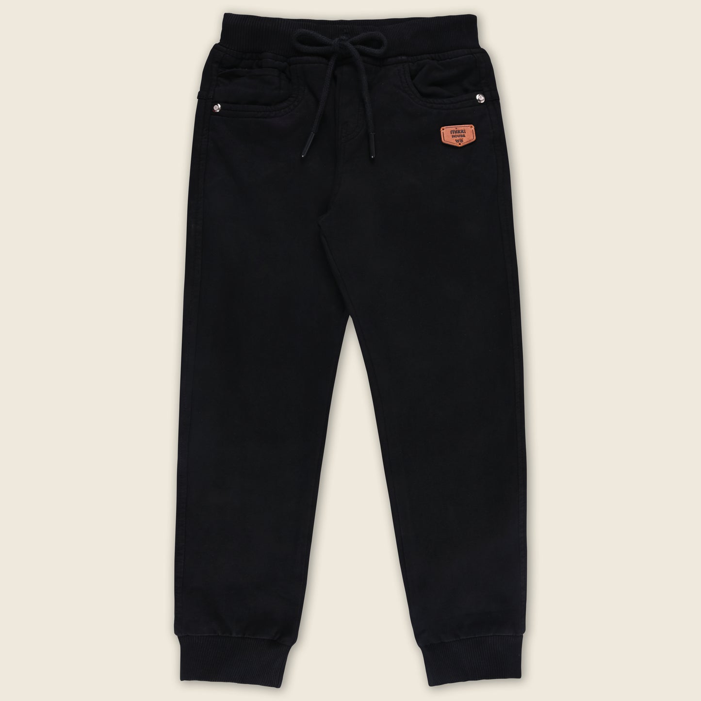 Boys Cotton Elastic Casual Trouser js122