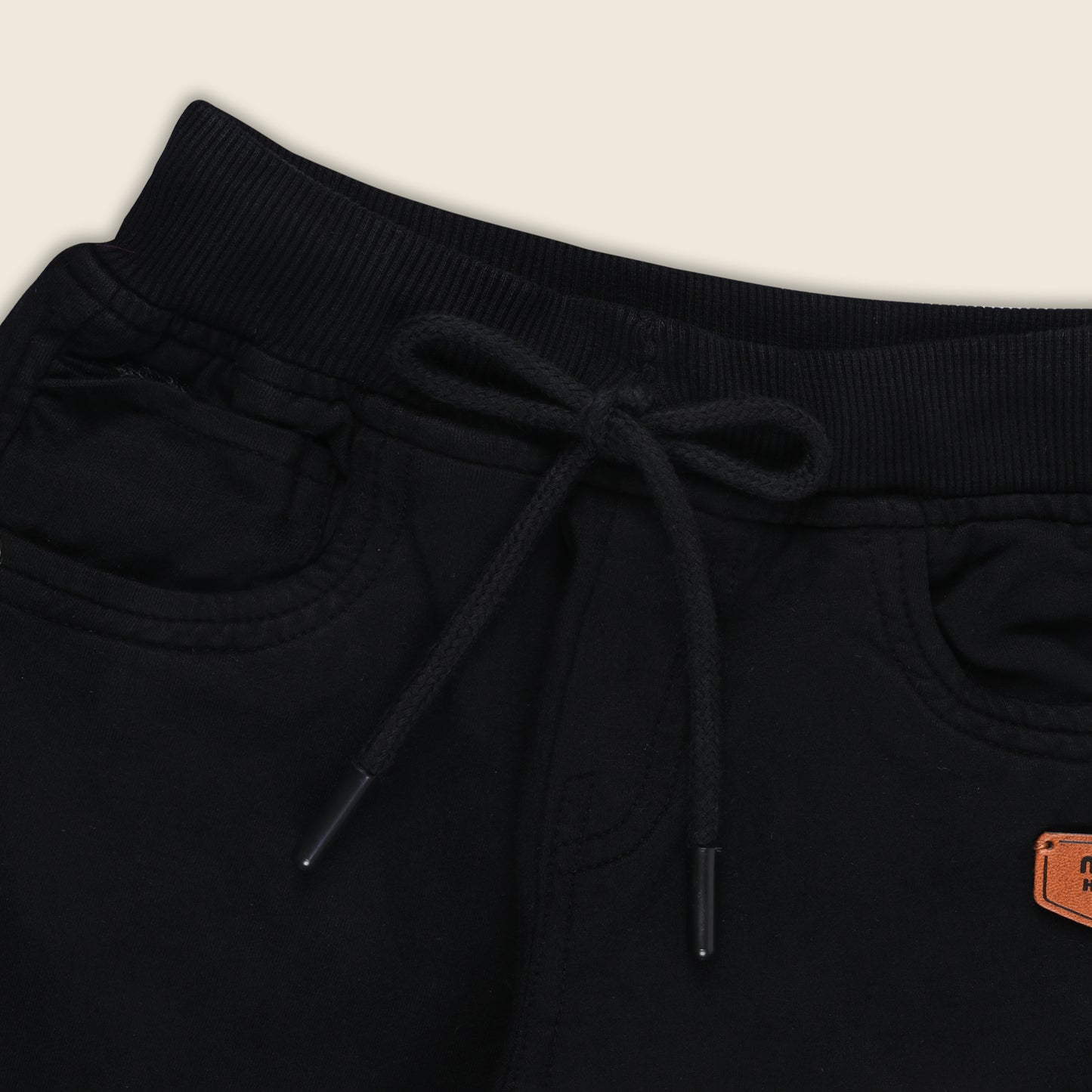 Boys Cotton Elastic Casual Trouser js122