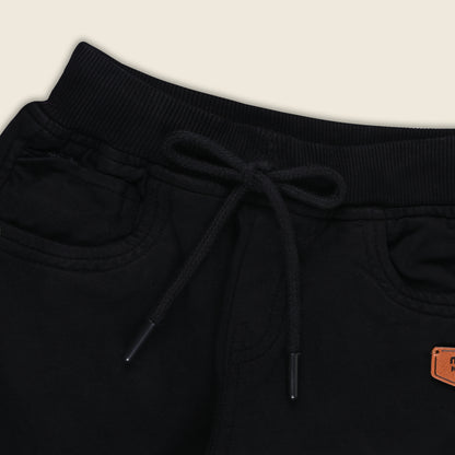 Boys Cotton Elastic Casual Trouser js122