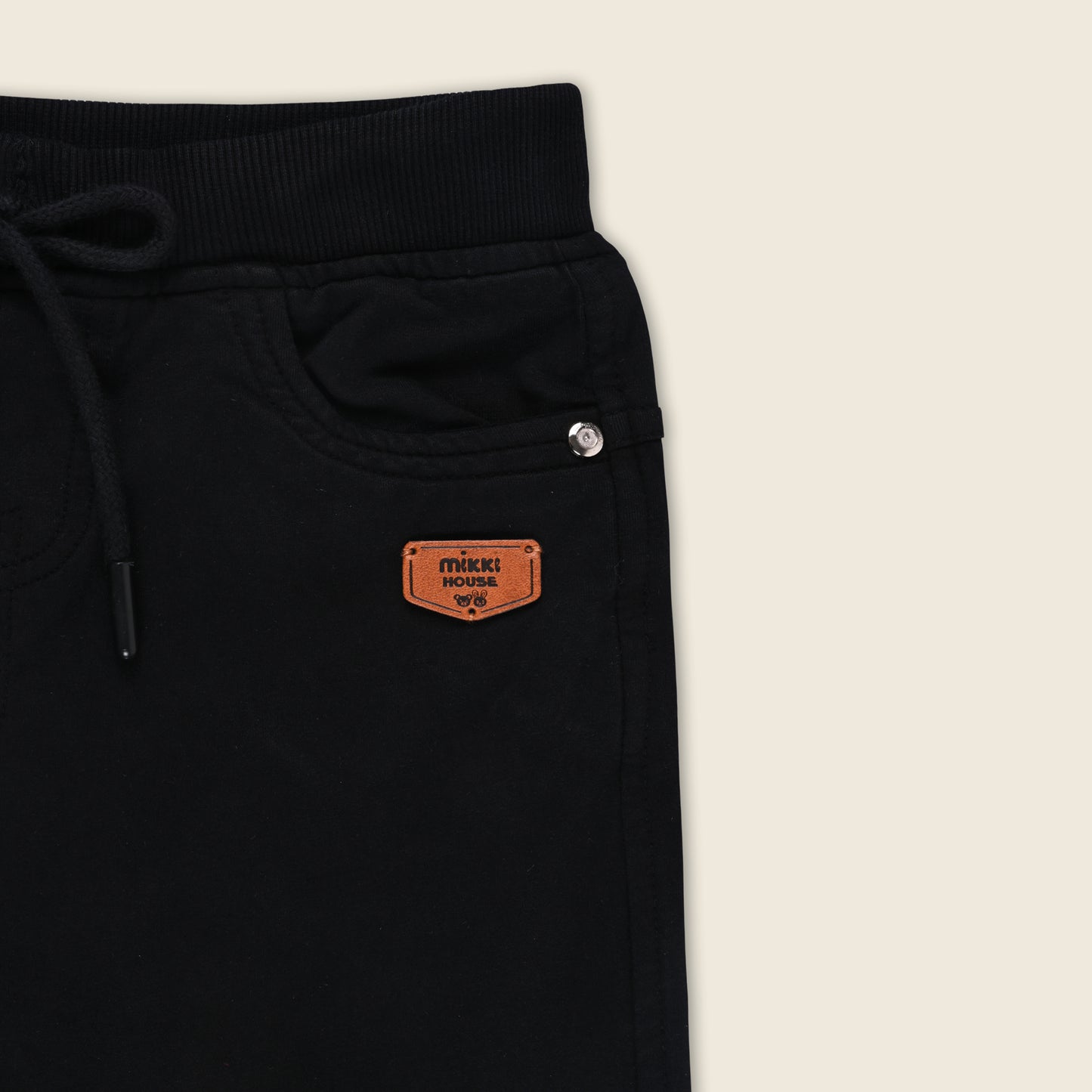 Boys Cotton Elastic Casual Trouser js122