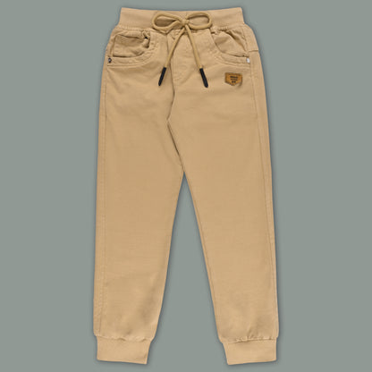 Boys Cotton Elastic Casual Trouser js122