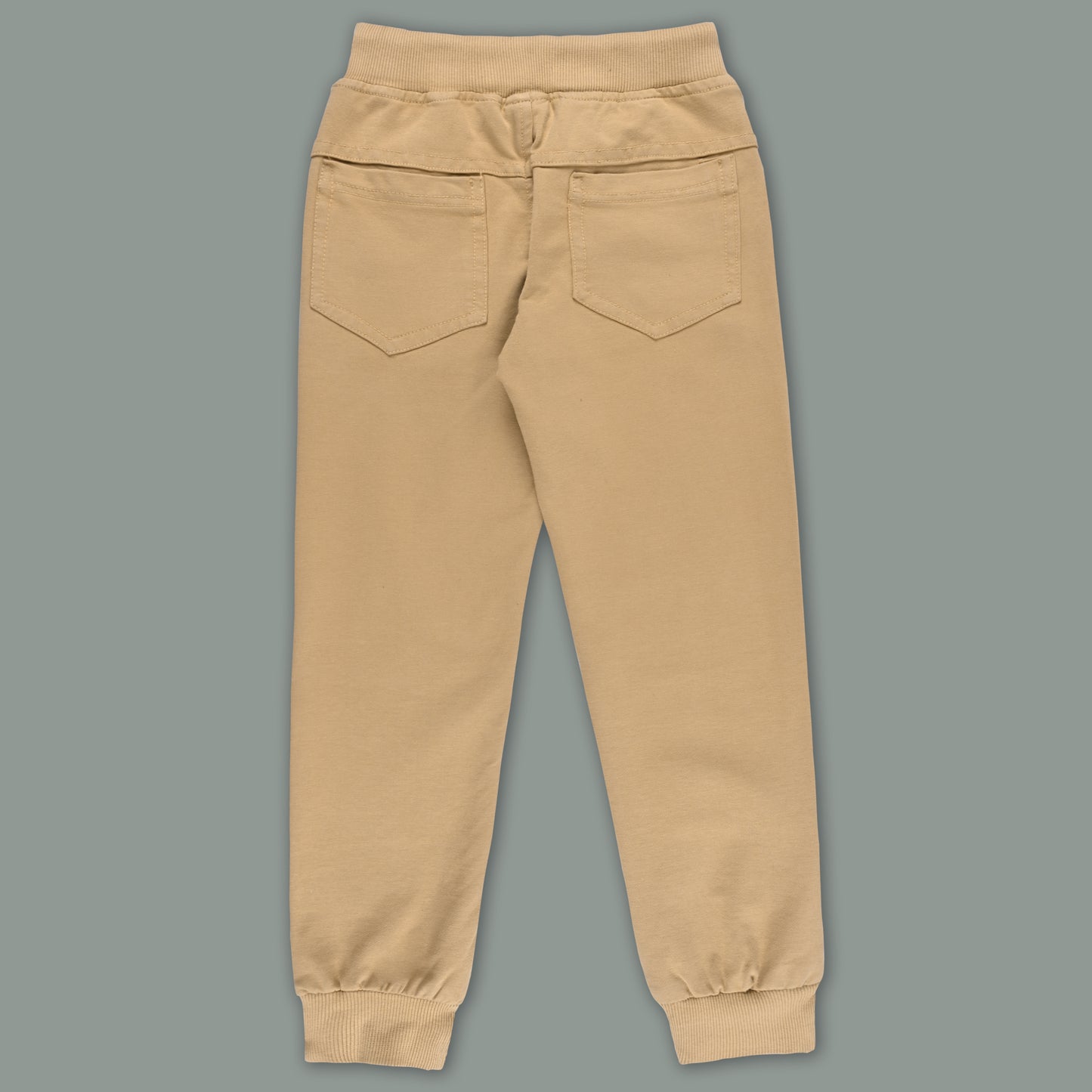 Boys Cotton Elastic Casual Trouser js122