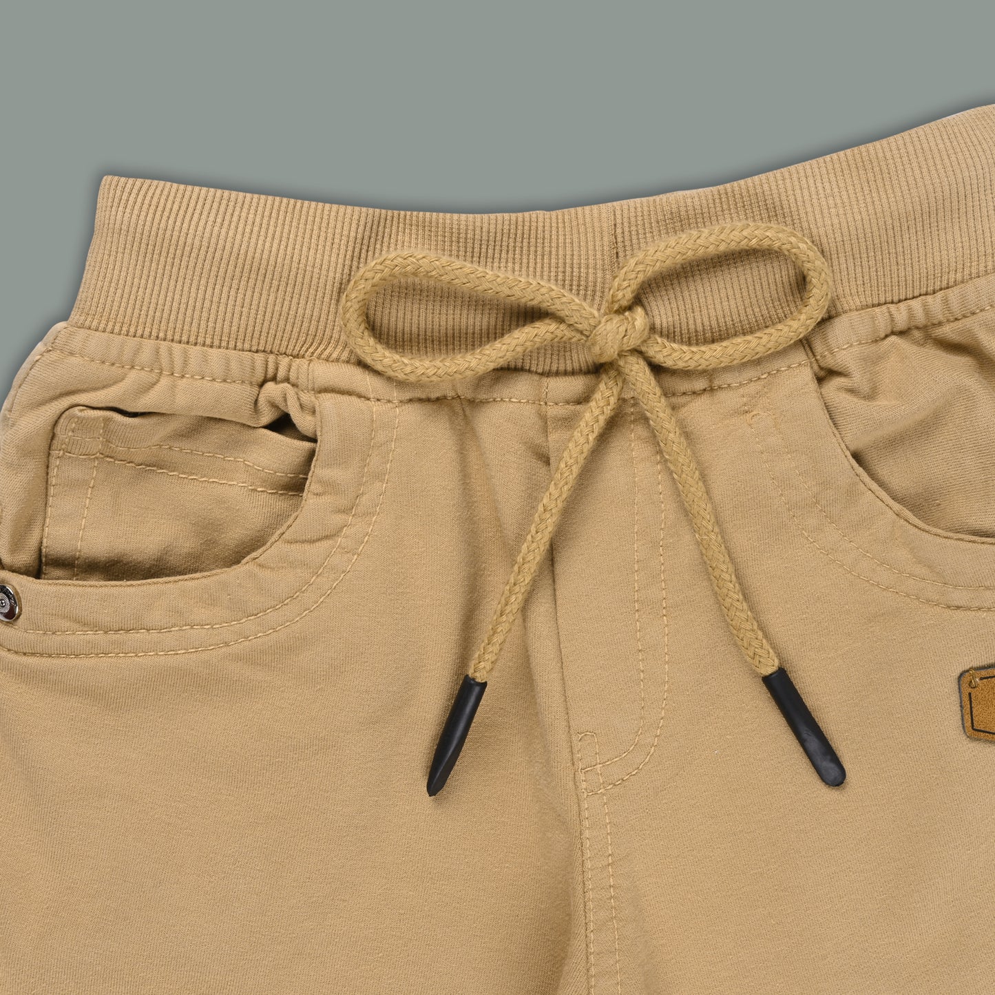 Boys Cotton Elastic Casual Trouser js122