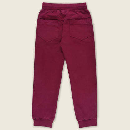 Boys Cotton Elastic Casual Trouser js122