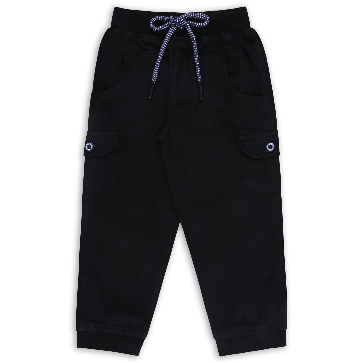 Boys Cotton Cargo Tapered Fit Trouser js142