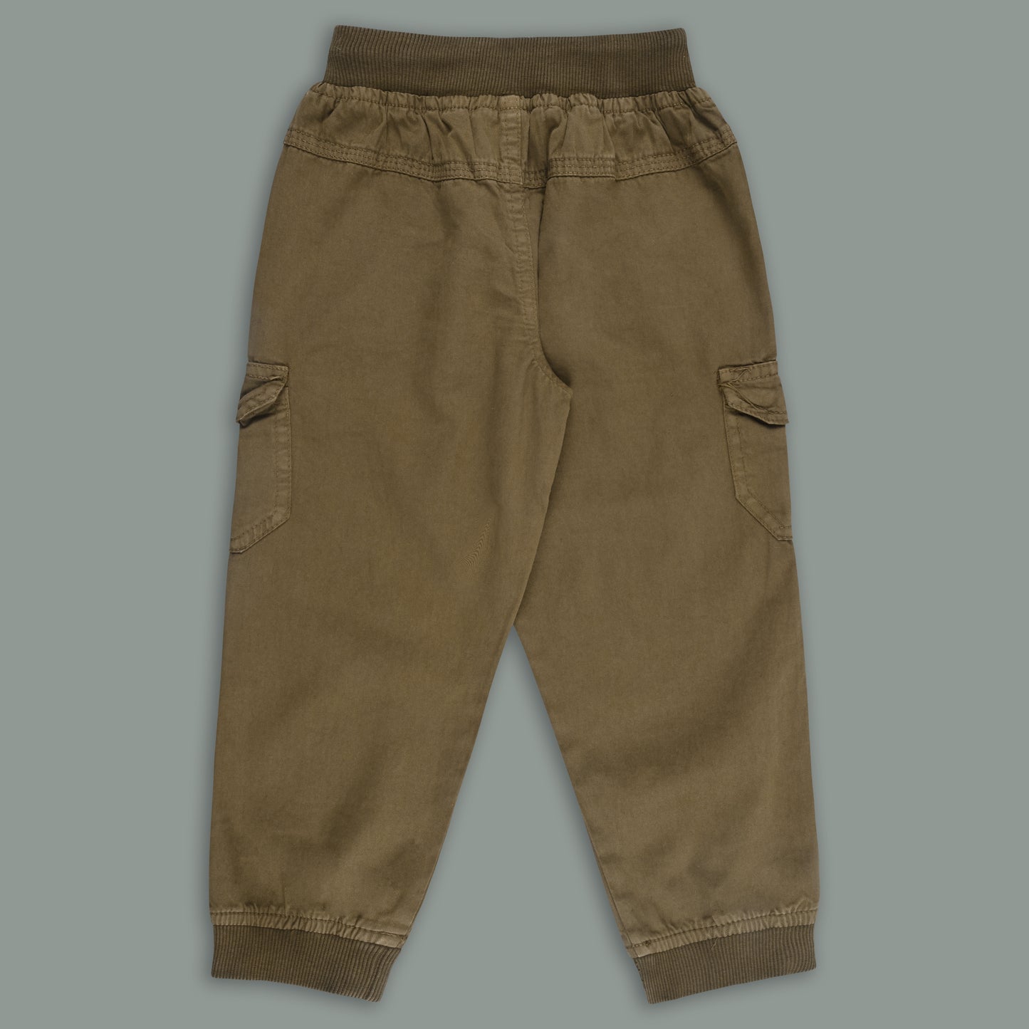 Boys Cotton Cargo Tapered Fit Trouser js142
