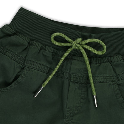 Boys Cotton Cargo Tapered Fit Trouser js142