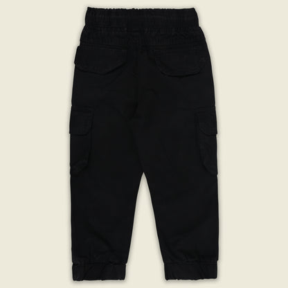 Boys Cotton Denim Cargo Joggers – Soft & Stretchable Pants js147