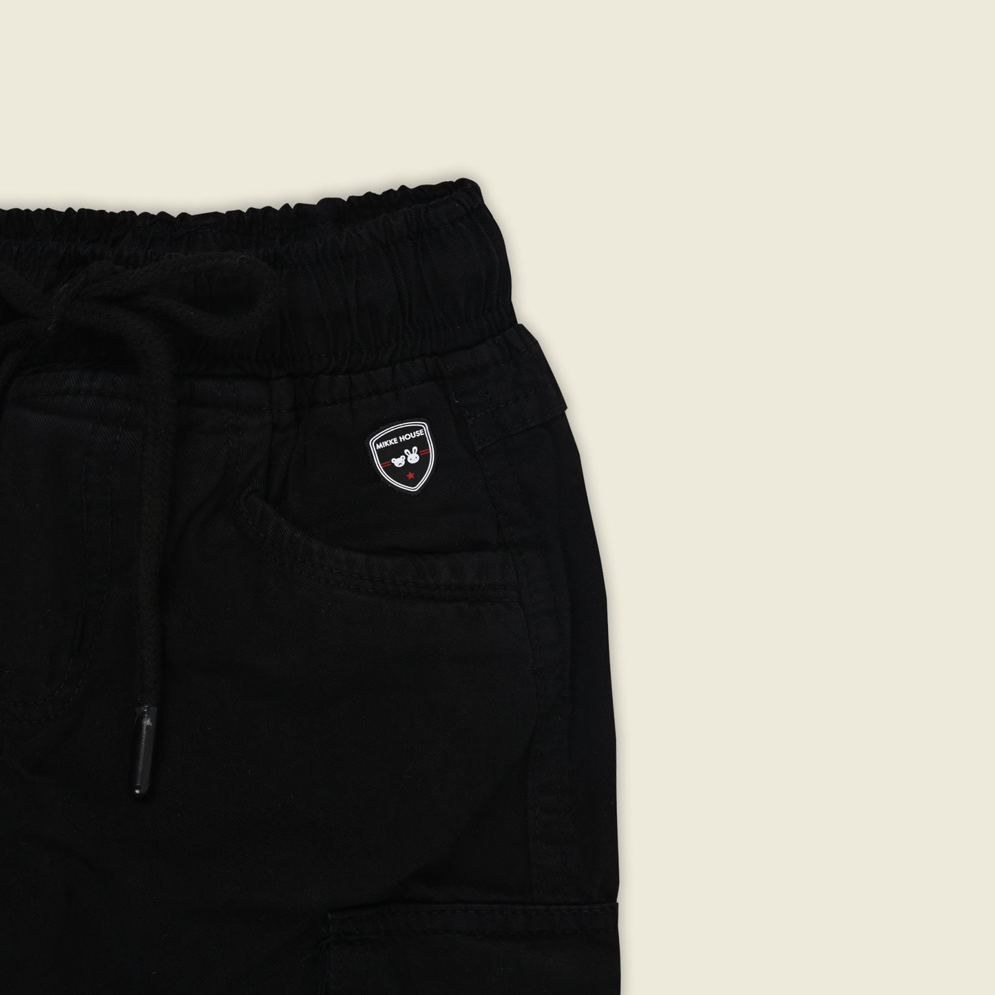 Boys Cotton Denim Cargo Joggers – Soft & Stretchable Pants js147