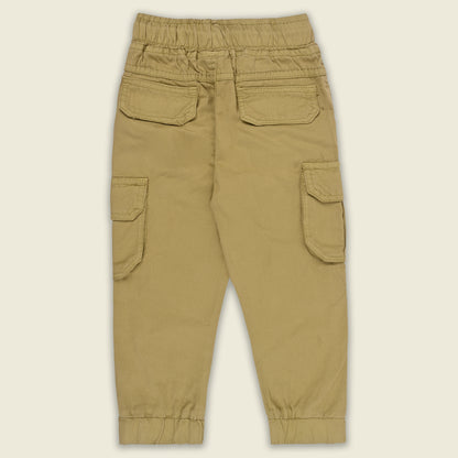 Boys Cotton Denim Cargo Joggers – Soft & Stretchable Pants js147