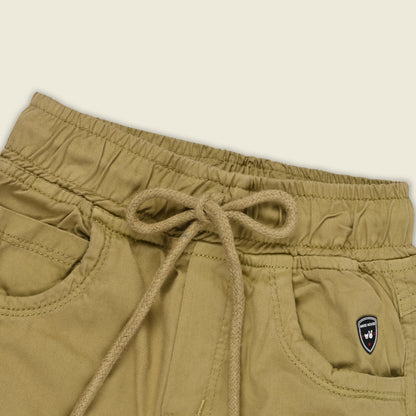 Boys Cotton Denim Cargo Joggers – Soft & Stretchable Pants js147