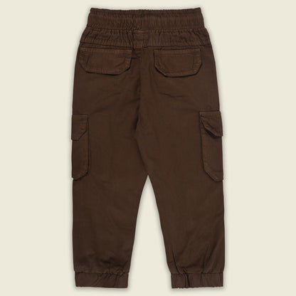 Boys Cotton Denim Cargo Joggers – Soft & Stretchable Pants js147