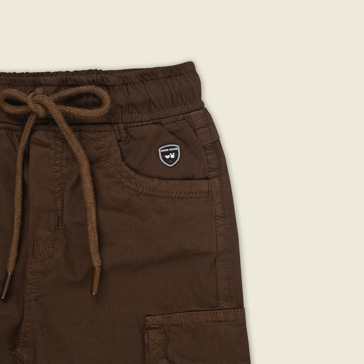 Boys Cotton Denim Cargo Joggers – Soft & Stretchable Pants js147