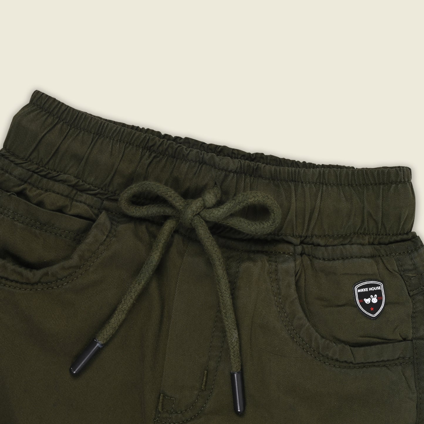 Boys Cotton Denim Cargo Joggers – Soft & Stretchable Pants js147