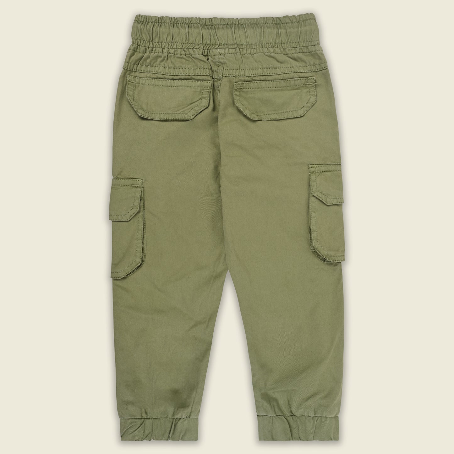 Boys Cotton Denim Cargo Joggers – Soft & Stretchable Pants js147
